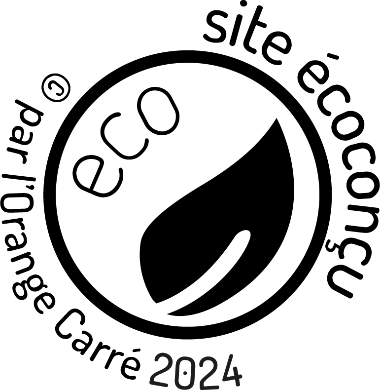 Site écoconçu par l'orange Carré - 2022
